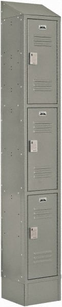 LockUp - 3 Door, 3 Tier, Electronic Access Lockers - USA Tool & Supply