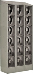 LockUp - 18 Door, 6 Tier, Electronic Access Lockers - USA Tool & Supply