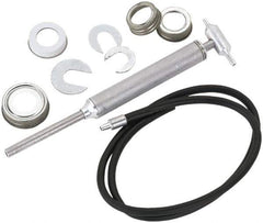 lumax - Oil Lubrication 1 Strokes/oz Flow Aluminum & Steel Lever Hand Pump - For 1 Gal Container - USA Tool & Supply