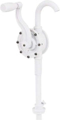 lumax - DEF Lubrication 0.08 Gal/Turn Flow Polyphenylene Sulfide Rotary Hand Pump - For 15 to 55 Gal Container - USA Tool & Supply