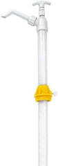 lumax - Oil Lubrication 0.06 Gal/Turn Flow Polypropylene Lever Hand Pump - For 15 to 55 Gal Container - USA Tool & Supply