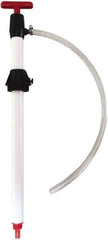 lumax - Oil Lubrication 0.06 Gal/Turn Flow Polypropylene Lever Hand Pump - For 5 Gal Container - USA Tool & Supply