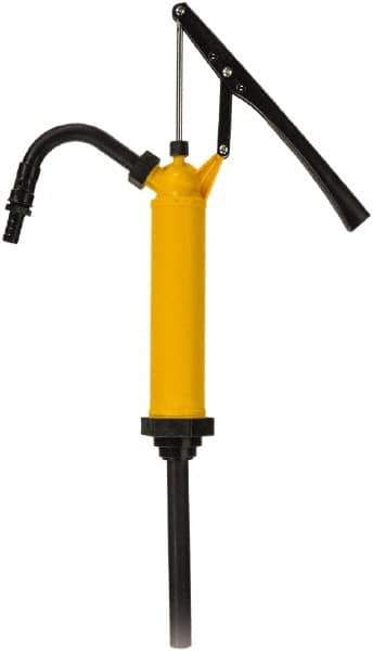 lumax - DEF Lubrication 0.13 Gal/Turn Flow Polypropylene Lever Hand Pump - For 15 to 55 Gal Container - USA Tool & Supply