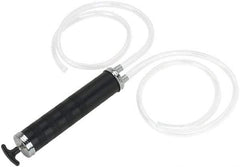 lumax - Oil Lubrication 0.13 Gal/Turn Flow Aluminum & Steel Lever Hand Pump - USA Tool & Supply