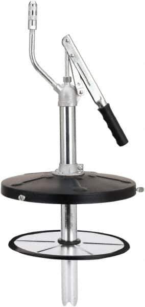 lumax - Grease Lubrication Aluminum & Steel Lever Hand Pump - For 5 Gal Container - USA Tool & Supply