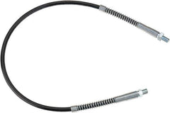 lumax - 30" Long, 10,000 psi Operating Pressure, Thermoplastic Grease Gun Hose - NPT - USA Tool & Supply