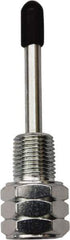 lumax - 4,500 Operating psi, 1-1/2" Long, Steel Needle Nose Adapter Grease Gun Needle Nozzle - USA Tool & Supply