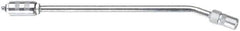 lumax - 4,500 Operating psi, 14" Long, Steel Fixed Grease Gun Rigid Extension - USA Tool & Supply