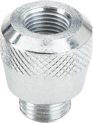 lumax - 4,500 Operating psi, Steel Fixed Grease Gun Button-Head Coupler - USA Tool & Supply