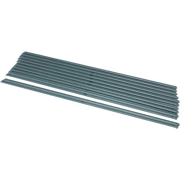 Value Collection - 60" Wide, 26 High, Open Shelving Accessory/Component - 16 Gauge Steel, Powder Coat Finish, Use with Boltless Storage Rack - USA Tool & Supply