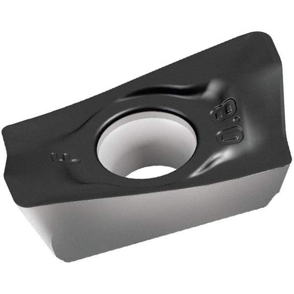 Walter - F56 Grade WSM35S Milling Insert - 6.15mm Thick, 10.8mm Inscribed Circle, 5mm Corner Radius - USA Tool & Supply