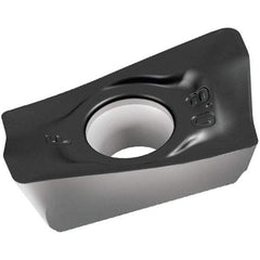 Walter - F56 Grade WSM35S Milling Insert - 6.15mm Thick, 10.8mm Inscribed Circle, 5mm Corner Radius - USA Tool & Supply