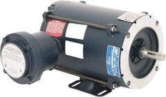 Leeson - 1/2 hp 1,800 Max RPM Explosion Proof Motor - 56C NEMA Frame, 230/460 Volts, 75% Efficiency at Full Load - USA Tool & Supply