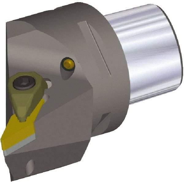 Kennametal - Left Hand Cut, Size PSC50, VN.. 1604 & VN.. 332 Insert Compatiblity, Internal Modular Turning & Profiling Cutting Unit Head - 35mm Ctr to Cutting Edge, 65mm Head Length, Through Coolant, Series PSC - USA Tool & Supply