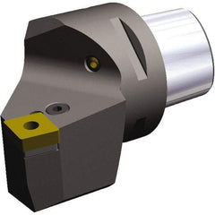 Kennametal - Left Hand Cut, Size PSC50, CN... 190612 & CN..643 Insert Compatiblity, External Modular Turning & Profiling Cutting Unit Head - 27mm Ctr to Cutting Edge, 60mm Head Length, Through Coolant, Series PSC - USA Tool & Supply