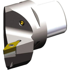 Kennametal - Right Hand Cut, Size PSC63, VB.. 1604 & VB.. 332 Insert Compatiblity, External Modular Turning & Profiling Cutting Unit Head - 45mm Ctr to Cutting Edge, 65mm Head Length, Through Coolant, Series PSC - USA Tool & Supply