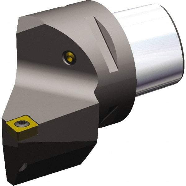 Kennametal - Right Hand Cut, Size PSC63, CC.. 1204.. & CC.. 432 Insert Compatiblity, External Modular Turning & Profiling Cutting Unit Head - 45mm Ctr to Cutting Edge, 65mm Head Length, Through Coolant, Series PSC - USA Tool & Supply