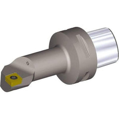 Kennametal - Left Hand Cut, Size PSC50, CC.. 09T3.. & CC..3252 Insert Compatiblity, Internal Modular Turning & Profiling Cutting Unit Head - 11mm Ctr to Cutting Edge, 70mm Head Length, Through Coolant, Series PSC - USA Tool & Supply