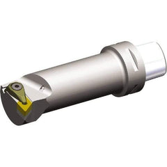 Kennametal - Left Hand Cut, Size PSC50, DN..110408 & DN..332 Insert Compatiblity, Internal Modular Turning & Profiling Cutting Unit Head - 17mm Ctr to Cutting Edge, 90mm Head Length, Through Coolant, Series PSC - USA Tool & Supply
