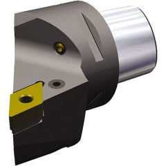 Kennametal - Right Hand Cut, Size PSC63, DN.. 1506.. & DN.. 442 Insert Compatiblity, Internal Modular Turning & Profiling Cutting Unit Head - 45mm Ctr to Cutting Edge, 65mm Head Length, Through Coolant, Series PSC - USA Tool & Supply