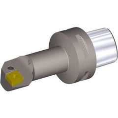 Kennametal - Left Hand Cut, Size PSC63, CN.. 432 & CN... 120408 Insert Compatiblity, Internal Modular Turning & Profiling Cutting Unit Head - 22mm Ctr to Cutting Edge, 110mm Head Length, Through Coolant, Series PSC - USA Tool & Supply
