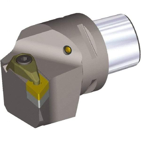 Kennametal - Right Hand Cut, Size PSC63, DN..150408 & DN..432 Insert Compatiblity, External Modular Turning & Profiling Cutting Unit Head - 45mm Ctr to Cutting Edge, 65mm Head Length, Through Coolant, Series PSC - USA Tool & Supply