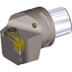 Kennametal - Right Hand Cut, Size PSC63, DN.. 1506.. & DN.. 442 Insert Compatiblity, External Modular Turning & Profiling Cutting Unit Head - 45mm Ctr to Cutting Edge, 65mm Head Length, Through Coolant, Series PSC - USA Tool & Supply