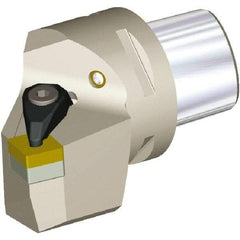 Kennametal - Right Hand Cut, Size PSC63, CN.. 432 & CN... 120408 Insert Compatiblity, External Modular Turning & Profiling Cutting Unit Head - 35mm Ctr to Cutting Edge, 65mm Head Length, Through Coolant, Series PSC - USA Tool & Supply