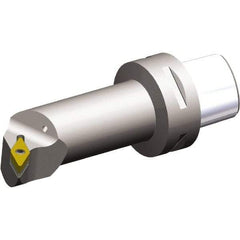 Kennametal - Left Hand Cut, Size PSC63, VB.. 1604 & VB.. 332 Insert Compatiblity, Internal Modular Turning & Profiling Cutting Unit Head - 27mm Ctr to Cutting Edge, 145mm Head Length, Through Coolant, Series PSC - USA Tool & Supply