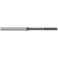 Harvey Tool - 1/64" Diam, 5/64" LOC, 4 Flute Solid Carbide Ball End Mill - Exact Industrial Supply