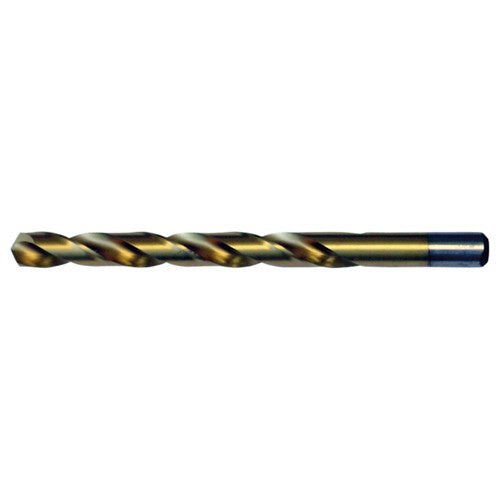 I RHS / RHC HSS 135 Degree Split Point Heavy Duty Jobber Drill - TiN - Exact Industrial Supply