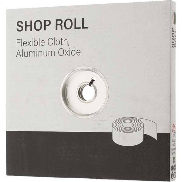 VSM - 50 Yd 80 Grit Aluminum Oxide Shop Roll - USA Tool & Supply