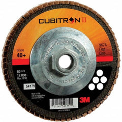 3M - Flap Discs Abrasive Type: Coated Flap Disc Type: Type 27 - USA Tool & Supply