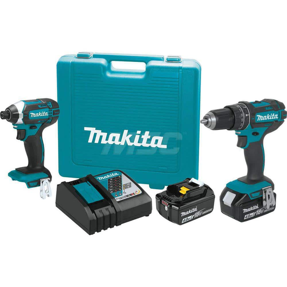 Cordless Tool Combination Kit: 18V