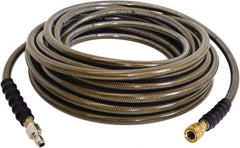 Simpson - 4,500 Max psi 2 Piece Pressure Washer Hose - 150' Long, Polyurethane, NPT, Female & Male - USA Tool & Supply