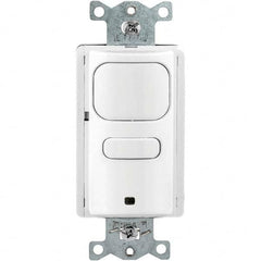 Hubbell Wiring Device-Kellems - Motion Sensing Wall Switches Switch Type: Occupancy or Vacancy Sensor Sensor Type: Ultasonic; Infared - USA Tool & Supply