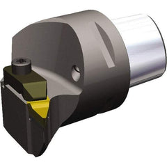 Kennametal - Right Hand Cut, Size PSC50, VC.. 1604 & VP..332 Insert Compatiblity, Internal Modular Turning & Profiling Cutting Unit Head - 35mm Ctr to Cutting Edge, 52mm Head Length, Through Coolant, Series Top Notch - USA Tool & Supply