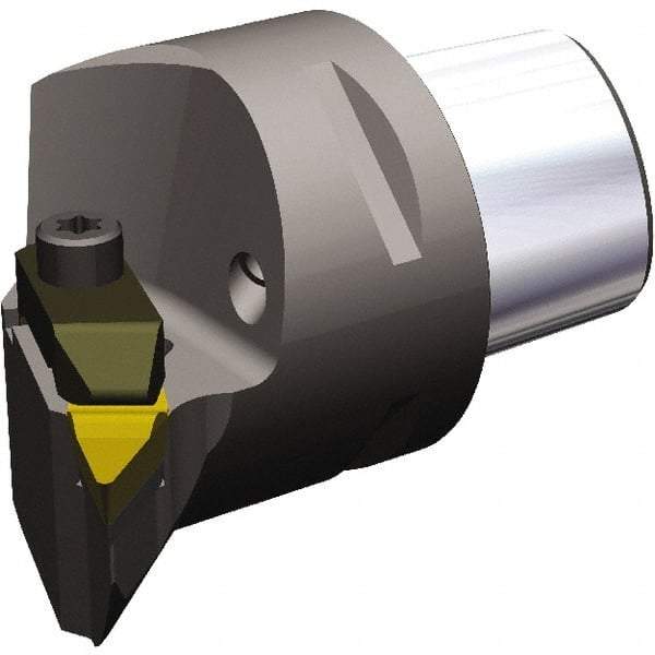 Kennametal - Right Hand Cut, Size PSC50, VC.. 1604 & VP..332 Insert Compatiblity, Internal Modular Turning & Profiling Cutting Unit Head - 35mm Ctr to Cutting Edge, 52mm Head Length, Through Coolant, Series Top Notch - USA Tool & Supply