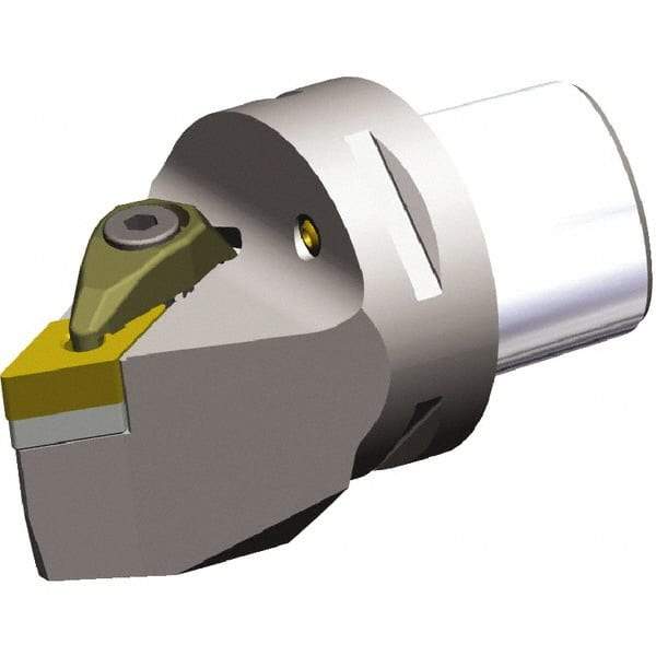 Kennametal - Neutral Cut, Size PSC50, DN..150408 & DN..432 Insert Compatiblity, External Modular Turning & Profiling Cutting Unit Head - 60mm Head Length, Through Coolant, Series PSC - USA Tool & Supply