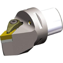 Kennametal - Neutral Cut, Size PSC50, DN..150408 & DN..432 Insert Compatiblity, External Modular Turning & Profiling Cutting Unit Head - 60mm Head Length, Through Coolant, Series PSC - USA Tool & Supply