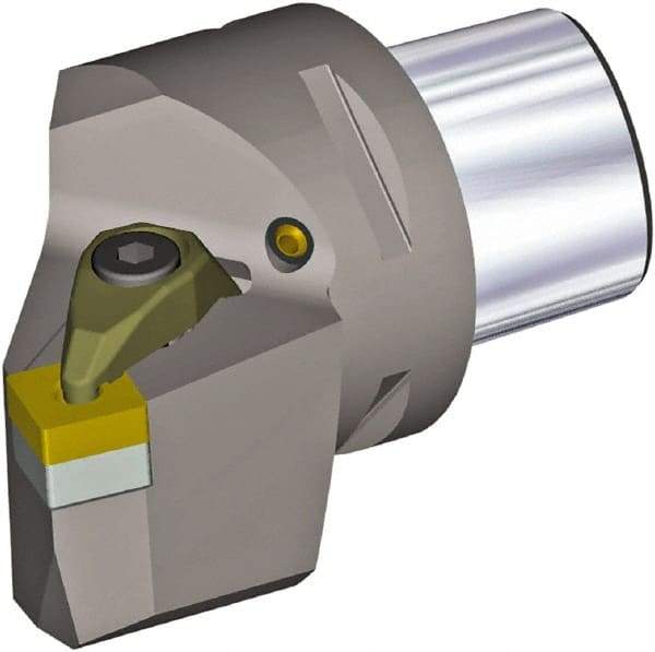 Kennametal - Right Hand Cut, Size PSC63, SN.. 190612 & SN.. 643 Insert Compatiblity, External Modular Turning & Profiling Cutting Unit Head - 35mm Ctr to Cutting Edge, 65mm Head Length, Through Coolant, Series PSC - USA Tool & Supply