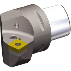 Kennametal - Left Hand Cut, Size PSC63, SN.. 190612 & SN.. 643 Insert Compatiblity, Internal Modular Turning & Profiling Cutting Unit Head - 45mm Ctr to Cutting Edge, 65mm Head Length, Through Coolant, Series PSC - USA Tool & Supply