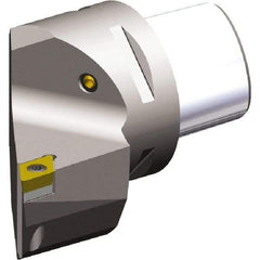 Kennametal - Right Hand Cut, Size PSC63, DC.. 11T3.. & DC..3252 Insert Compatiblity, Internal Modular Turning & Profiling Cutting Unit Head - 45mm Ctr to Cutting Edge, 65mm Head Length, Through Coolant, Series PSC - USA Tool & Supply