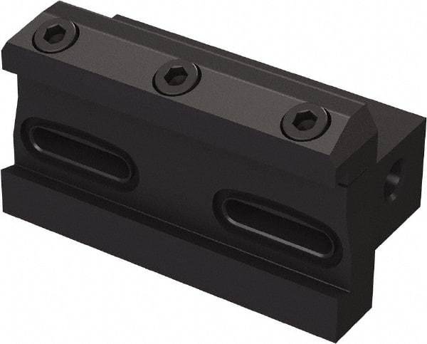 Seco - Tool Block Style 150.10-JETI, 25mm Blade Height, 95mm OAL, 39mm OAH, Indexable Cutoff Blade Tool Block - 20mm Shank Height, 20mm Shank Width, Reversible, Through Coolant, Series Jetstream - USA Tool & Supply