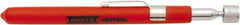 Proto - 5-1/2" Long Magnetic Retrieving Tool - 1.5 Lb Max Pull, 25-1/2" Collapsed Length, Steel Coil/Plastic - USA Tool & Supply