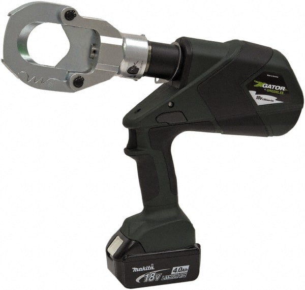 Greenlee - 50 Sq mm Cutting Capacity Cordless Cutter - USA Tool & Supply