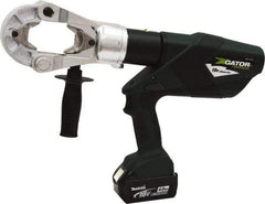 Greenlee - 15 Ton Electric Crimper - Includes Lithium-Ion Battery, Charger, Carrying Case - USA Tool & Supply