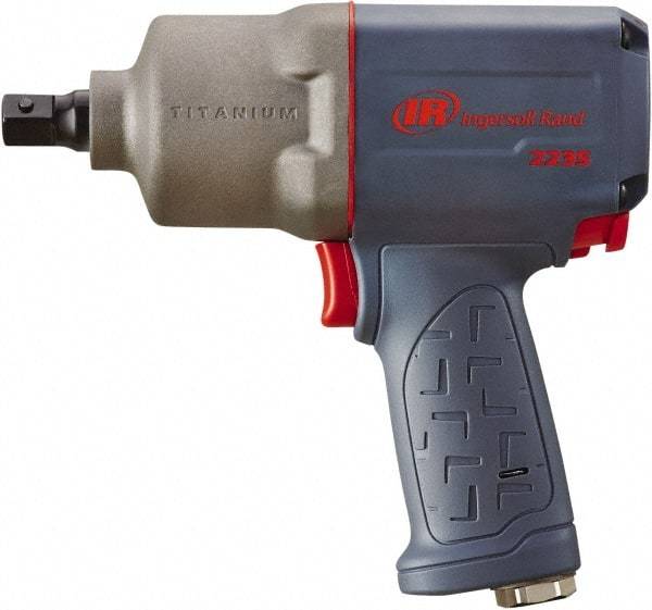 Ingersoll-Rand - 1/2" Drive, 8,500 RPM, 930 Ft/Lb Torque Impact Wrench - Pistol Grip Handle, 1,250 IPM, 6 CFM, 1/4" Inlet - USA Tool & Supply