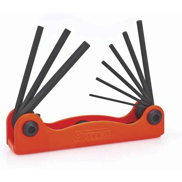 Allen - Hex Key Sets Tool Type: Hex Key Handle Type: Short Arm - USA Tool & Supply