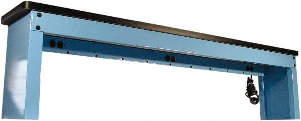 Proline - Workbench & Workstation Shelf - 12" Deep, Use with Workbench - USA Tool & Supply